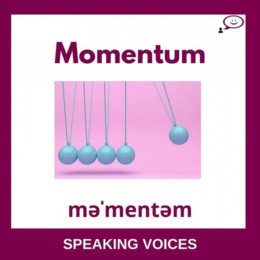How To Say Momentum | British English Pronunciation