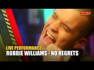 Robbie Williams - No Regrets | Live at the TMF Café 1999 | TMF
