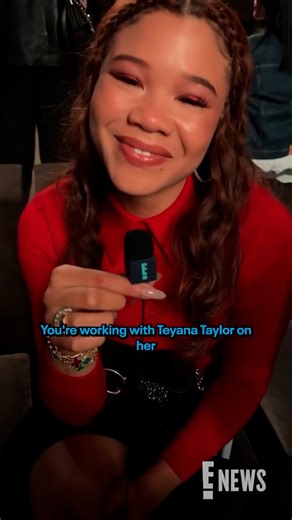 Storm Reid is ready to be in Teyana Taylor's film