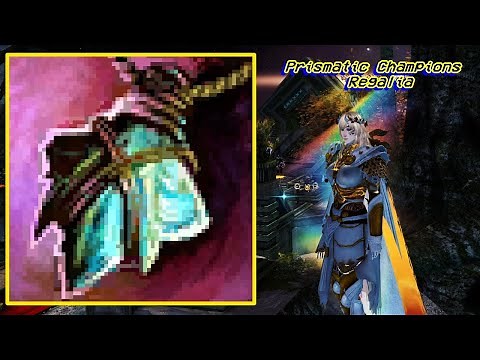 Guild Wars 2 - Prismatic Champions Regalia Effect [Season of Dragons Legendary Trinket]