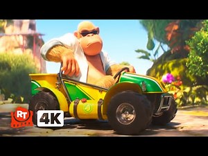 The Super Mario Bros. Movie (2023) 4K - Crazy Donkey Kong Kart Ride | Movieclips