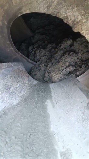 Transit mixture concrete #construction #heavycivil #civilwork #shorts