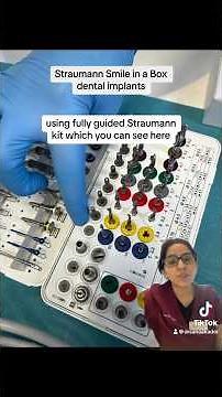 Straumann implant placements, using fully guided Smile in a Box #dentist #straumann #smileinabox