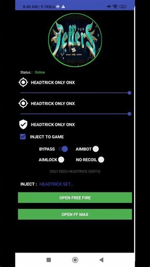 Free Fire Panel Mobile 🔥 FF Antiban Panel OB52 | Free Fire Hack New 😈 FF Injector 2026 | FF Panel