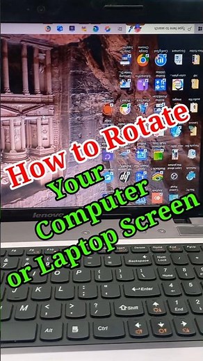 How to Rotate your Computer or Laptop Screen guide complete information 2025 #Laptop #computer