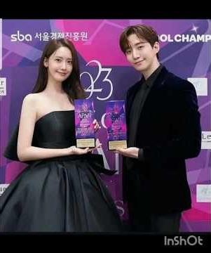 Yonna and Lee Junho, from the awards ceremony.”❤#yoona #leejunho #today #shortvideo #viral #cute