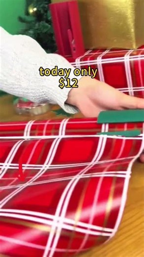 Gift Wrapping Paper Cutter Tool Review: A $12 Christmas Must-Have?#giftwrapping
