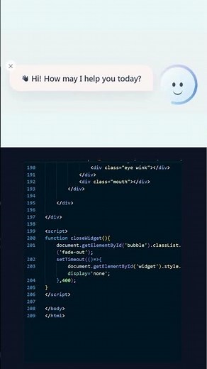 AI Assistant Widget UI with Animation | HTMLCSS JavaScript | Glassmorphism UI 2026#html#cssanimation