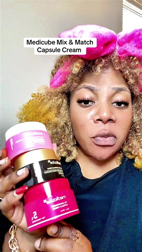 Medicube Mix & Match Capsule Cream ✨ One jar, endless glow 💖 Customize your skincare with Vita C for brightening, TXA Niacinamide for clarity, and Pink Peptide Collagen for bounce—mix, apply, and watch your skin transform. Add to cart now! #TikTokShop #Medicube #CapsuleCream #CustomSkincare #GlassSkinRoutine