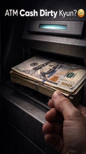 ATM Cash Dirty Kyun? 😳