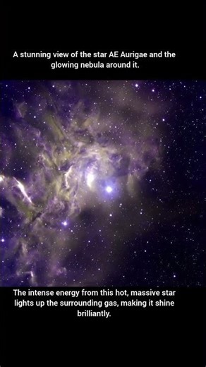 AE Aurigae: The Runaway Star Lighting Up a Cosmic Nebula ✨🌌