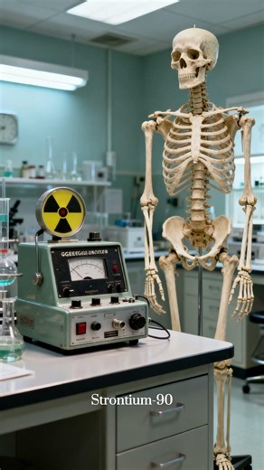 1953 strontium 90 #DarkHistory #HistoricalHorror #MacabreHistory #americanhistory
