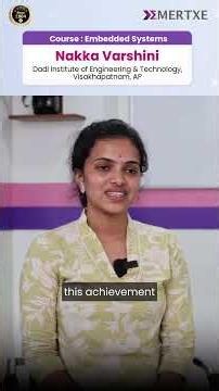 How an Embedded Course with Job Placement Helped Varshini Get Placed at Mavenir Systems - Part 1