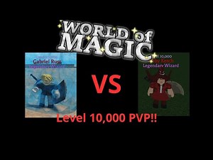 World of Magic LVL 10K WATER VS MAGMA PVP!!