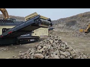 Heavy-Duty M413 Rock Trommel from MDS! Screen and Clean Big Rock with the MDS M413!