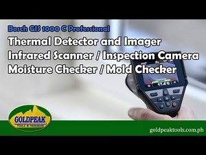 Bosch GIS 1000 C Professional Thermal Detector and Imager / Infrared Scanner