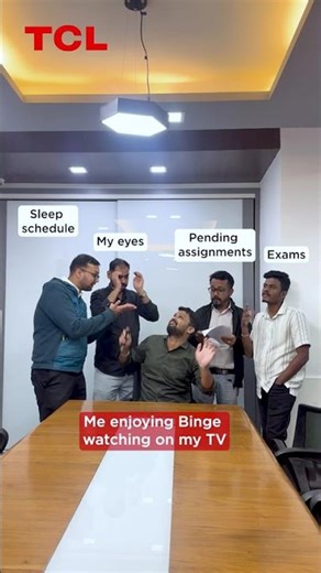 TCL India | Binge Session | Office Reel