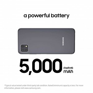 Head out for the day without feeling tied down with a 5,000mAh Long Lasting Battery. #Samsung #GalaxyA22 5G � Learn more: http://spr.ly/A22Batt | Samsung