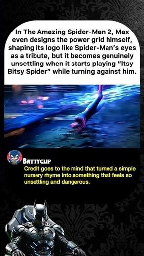 In The Amazing Spider-Man 2, Maxeven designs the power grid himself, shaping