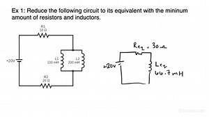 Reducing a Circuit of Resistors & Inductors to its Equivalent with the Minimum Number of Resistors & Inductors | Physics | Study.com