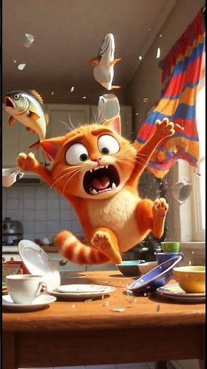 Greedy Cat’s Biggest Fail Ever! 😹 | Funny 3D Cartoon Animation