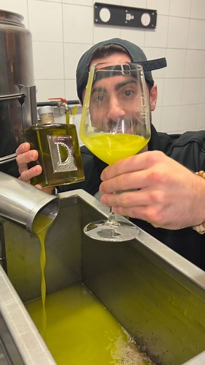 Joey Wellness on Instagram: "How Olive Oil is made in Italy Giulia from @diademawineofficial explains how their mill makes olive oil, since 1903 #italy #olive #oil #oliveoil #food"