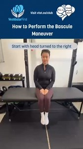 New BPPV maneuver! Have you tried the Bascule Maneuver for stubborn posterior canal cupulolithiasis or atypical short arm posterior canalithiasis? In addition to moving briskly between positions, vibration is applied on the mastoid of the affected side for at least one rep in the positions when the patient is side lying, both when the nose is down and again when the nose is up. Consider pre-medicating with an anti-emetic if nausea is of concern. This video demonstrates treatment for the left pos