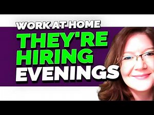 PART TIME / FULL TIME Work At Home Jobs Hiring Now