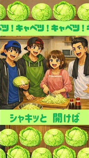 キャベツ！キャベツ！キャベツ！キャベツ！｜給食のうた