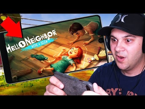 PLAYING UPDATED HELLO NEIGHBOR HIDE & SEEK ON MY TABLET?! WHAT'S NEW? | Hello Neighbor Hide & Seek