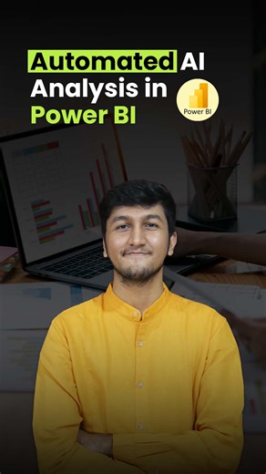 Jatan Shah on Instagram: "Understand your Business Data in just few seconds. #ai #excel #office #powerbi"