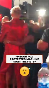 Rapper Machine Gun Kelly and Conor McGregor had an argument at the VMAs red carpet and Megan Fox had to cool things down. | Positive