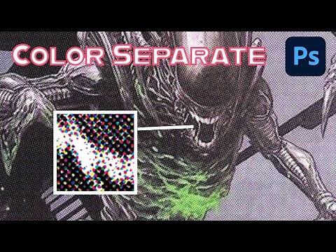 CMYK Color Separation in Photoshop (Basic)