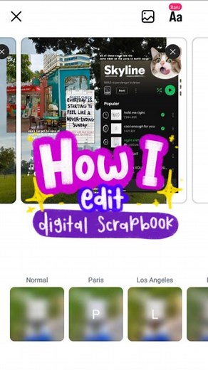 bale´ˎ˗ on Instagram: "Step by step‼️✨ How i make a digital scrapbook, hopefully this video can help you guys! #scrapbook #digitalscrapbook #scrapbooktutorial #instagramscrapbook #tutorial #scribble #scribbleart #coratcoret #canva #ibispaintx #edit #explore #explorepage"