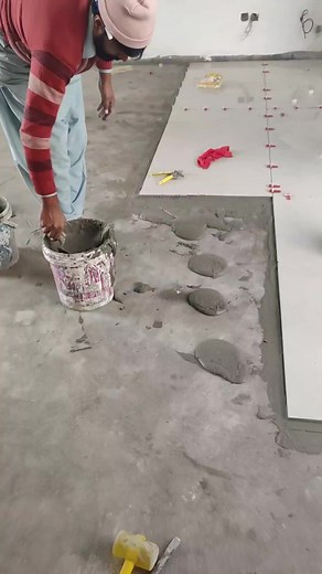 Flooring # tiled #civilengineering #costruction #technique #preparation #ideas