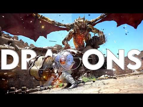Crimson Desert - Golden Dragon Boss Fight
