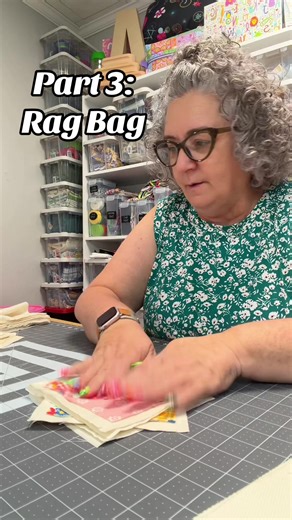 Making a Rag Bag! #fypシ #handmade #ragbag #sewandsheaux #sewingtutorial