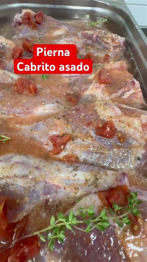Hoy piernas de cabrito espectaculares #asado #cabrito #cocinatradicional #comida #verano #parati