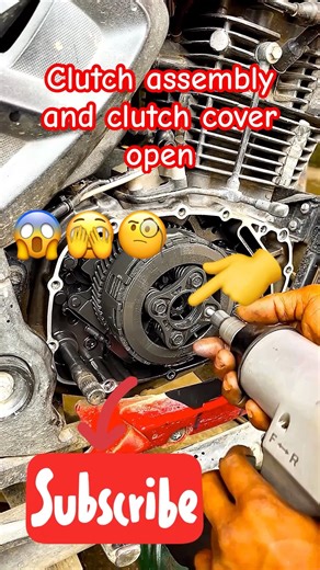 Clutch assembly and clutch cover open problem solved tvs Apache #shortsviral #automobile #shorts #