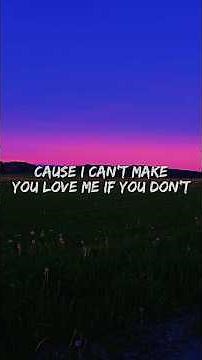 The Chainsmokers - I Can’t Make You Love Me (Lyrics) #shorts