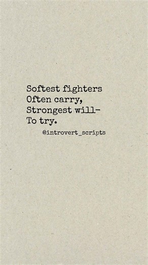 Softest Fighters | By ‪@introvert_scripts‬