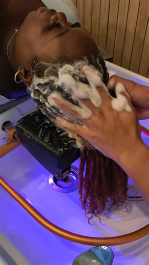 Our customer first got a detox to remove all her build-up and the...