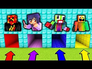 Minecraft :DO NOT CHOOSE THE WRONG YOUTUBER DIAMOND PORTAL! (PRESTONPLAYZ,APHMAU,UNSPEAKABLE,DREWSMC