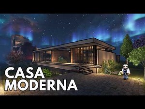 Tutorial: CASA MODERNA fantástica en #MINECRAFT
