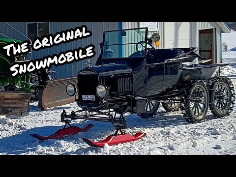 Ford Model T Snowmobile