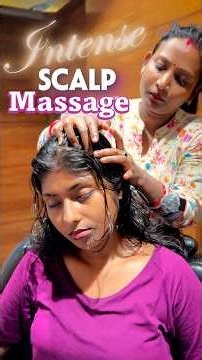 Intense Scalp Massage & Hair Twisting To Relax Her Instantly || ASMR HEAD MASSAGE Shorts #asmr