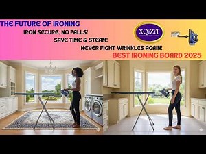 The Best Ironing Board 2025 - Steam Saver & Secure Iron Holder Demo