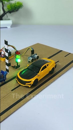 DIY Automatic Gate Using Arduino & Ultrasonic Sensor | Smart Gate Project#Arduino #DIYProject