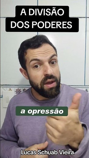 A divisão dos poderes - Em menos de um minuto. #historia #política #filosofia