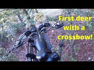 First crossbow deer using CenterPoint Dagger 390